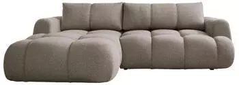 Mirjan24 Mitto Ecksofa L-Form mit Schlaffunktion und Bettkasten