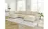 S-Style Möbel Trygve Wohnlandschaft Chenille Beige U-Form 310x81cm (Trygve)