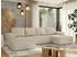 MKS Meble Trentino U Ecksofa U-Form Schlaffunktion Bettkasten Beige Velvet