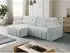 Mirjan24 Masone Ecksofa L-Form mit Bettkasten und Schlaffunktion, 245x143cm (Masone)