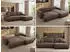 MKS Meble OVO L Ecksofa mit Schlaffunktion & Bettkasten, Velvet Braun, L-Form, 271x195cm