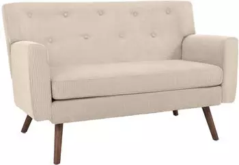 CLP Kioni 2-Sitzer Sofa Cordbezug, bis 240kg belastbar (327477)