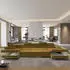 Masseno Toriva L-S Wohnlandschaft U-Form Velours Gelb mit Schlaffunktion (TORIVA L-S MONOLITH 48)