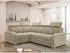Mirjan24 Oslo 2rR1 80 Ecksofa L-Form mit Schlaffunktion, 250x200cm (Crown 02)