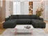 Mirjan24 Furyn U Ecksofa mit Schlaffunktion und Bettkasten, U-Form, 312x82x145cm
