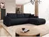 Mirjan24 Eliwo Cord Ecksofa L-Form mit Schlaffunktion und Bettkasten (Eliwo)