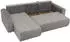 Mirjan24 Eliwo Cord Ecksofa L-Form mit Schlaffunktion und Bettkasten (Eliwo)