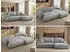 MKS Meble OVO L Ecksofa mit Schlaffunktion & Bettkasten, Hellgrau Velvet, L-Form, 271x195cm
