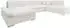 Mirjan24 Bergen Premium Ecksofa U-Form Schlaffunktion, Textil, Creme (Bergen Premium)