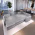 Masseno LORIVO R-S Ecksofa U-Form mit Schlaffunktion und Bettkasten, Rosa (LORIVO R-S KRONOS 27)