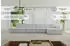 ALTDECOR IREA-L3-v2 Ecksofa L-Form 5-Sitzer Textil Grün/Platin 412x165cm