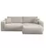 Lookway Move Ecksofa mit Schlaffunktion und Bettkasten, Textil Creme, 247x143cm (800001289521)