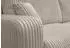 Lookway Move Ecksofa mit Schlaffunktion und Bettkasten, Textil Creme, 247x143cm (800001289521)