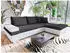 Mirjan24 Bangkok Mini Ecksofa L-Form mit Schlaffunktion und Bettkasten