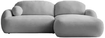 Mirjan24 Mayo Ecksofa Schlaffunktion Bettkasten Boucl&eacute;