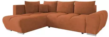 Mirjan24 Forest Ecksofa L-Form mit Schlaffunktion und Bettkasten, Velo 627, Links, 290x183cm