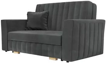 Mirjan24 Viva Glam II Schlafsofa 2-Sitzer mit Bettkasten, 145x85x98cm