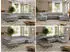 MKS Meble Pablo U Ecksofa U-Form 6-Sitzer Schlaffunktion Hellgrau Velvet (PABLO U)