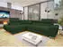 Mirjan24 Cotere Cord Ecksofa L-Form mit Schlaffunktion und Bettkasten, 270x202cm