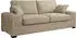 Mid.you Veda 3-Sitzer-Sofa Flachgewebe beige 221x93cm (001849021504)