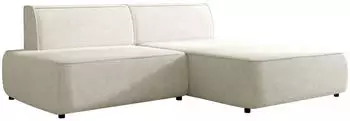 Mirjan24 Zuno Ecksofa L-Form mit Schlaffunktion und Bettkasten (Velo 621)