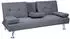 MCW MCW-F60 3-Sitzer Schlafsofa Textil dunkelgrau 166x97cm (MCW-F60)