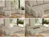 MKS Meble Kirasso U Ecksofa U-Form mit Schlaffunktion und Bettkasten, Beige Velvet (Kirasso U)