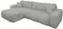 Mirjan24 Furyn Maxi Ecksofa Boucle L-Form mit Schlaffunktion und Bettkasten