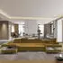 Masseno Toriva R-S Ecksofa U-Form Velours Gelb mit Schlaffunktion & Bettkasten (TORIVA R-S MONOLITH 48)