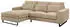 Mid.you Bolivia Ecksofa L-Form Cord Beige 276x183cm (001849021402)
