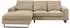 Mid.you Bolivia Ecksofa L-Form Cord Beige 276x183cm (001849021402)