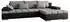 Mirjan24 Bangkok Ecksofa mit Schlaffunktion, Hellgrau, L-Form 310x175cm