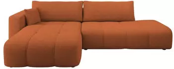 Mirjan24 Furyn O Ecksofa mit Schlaffunktion & Bettkasten, L-Form, 262x145cm