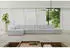 ALTDECOR IREA-L3-v2 Ecksofa L-Form 5-Sitzer Textil Grau 412x165cm (IREA-L3-v2)