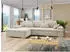 Mirjan24 Bangkok Premium Ecksofa L-Form mit Schlaffunktion und Bettkasten (Bangkok Premium)