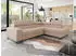 Mirjan24 Laris Premium Ecksofa L-Form mit Schlaffunktion und Bettkasten, Hellrosa, Textil (Laris Premium)