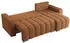 MKS Meble Kirasso L Ecksofa mit Schlaffunktion und Bettkasten, L-Form, Orange (Kirasso L)