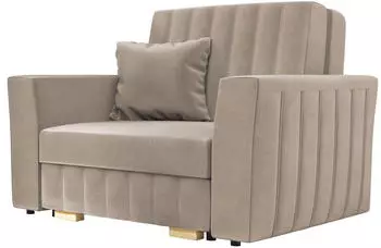 Mirjan24 Viva Glam I Schlafsofa mit Bettkasten, 1-Sitzer, Kiefer, 115x85x98cm