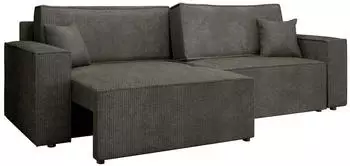 Mirjan24 Karl L-Sofa mit Schlaffunktion und zwei Bettkästen