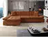 Mirjan24 Malwi Ecksofa L-Form mit Schlaffunktion & Bettkasten, Textil, 278x161cm (Malwi)