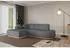 ALTDECOR IREA-L1 Ecksofa L-Form 3-Sitzer Textil Dunkelgrau 232x165cm (IREA-L1)