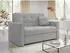 Mirjan24 Viva Lux II 2-Sitzer Schlafsofa mit Bettkasten (Tatum 279)