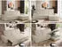 MKS Meble Madrito L Ecksofa L-Form Schlaffunktion Bettkasten Beige Bouclé