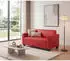 MCW Moncalieri 2-Sitzer Loungesofa Kunstleder, rot