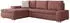 Mirjan24 Orkan Mini Ecksofa L-Form mit Schlaffunktion und Bettkasten (Uttario Velvet 2955 + Evo 28)