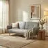 MCW Schlafsofa MCW-J18 Klappsofa Stoff 185cm, grau (MCW-J18)