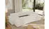 MKS Meble Kirasso U Ecksofa U-Form mit Schlaffunktion und Bettkasten, Beige