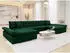 Mirjan24 Alia Premium Ecksofa U-Form Schlaffunktion Textil (Alia Premium)