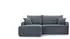 Selsey Netarro Ecksofa Chenille dunkelgrau mit Schlaffunktion & Bettkasten, links (Netarro)