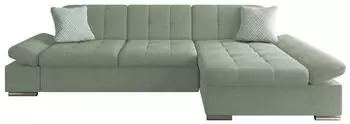 Mirjan24 Montana Ecksofa L-Form mit regulierbaren Armlehnen, 5-Sitzer, 278x161cm